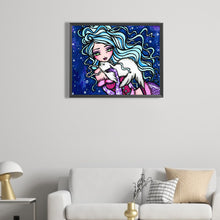 Load image into Gallery viewer, Diamond Painting - Full Round - Illustration girl (50*40CM)