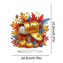 Load image into Gallery viewer, Special Shape Autumn Mailbox Diamond Painting Desktop Ornaments Kit for Kids