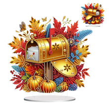 Load image into Gallery viewer, Special Shape Autumn Mailbox Diamond Painting Desktop Ornaments Kit for Kids