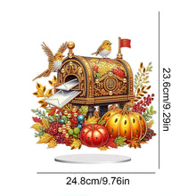 Load image into Gallery viewer, Special Shape Autumn Mailbox Diamond Painting Desktop Ornaments Kit for Kids