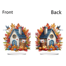 Load image into Gallery viewer, Special Shape Autumn House Diamond Painting Desktop Ornaments Kit for Home Decor