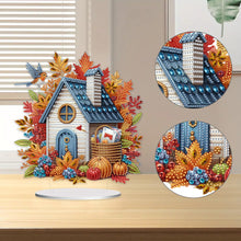 Load image into Gallery viewer, Special Shape Autumn House Diamond Painting Desktop Ornaments Kit for Home Decor