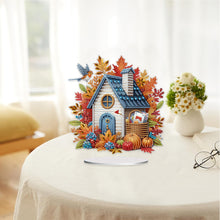 Load image into Gallery viewer, Special Shape Autumn House Diamond Painting Desktop Ornaments Kit for Home Decor