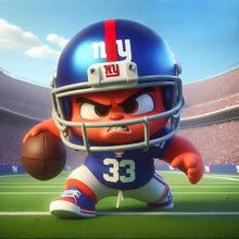 Load image into Gallery viewer, Diamond Painting - Full Round - New York Giants football (30*30CM)