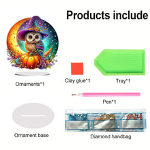Load image into Gallery viewer, Special Shape Pumpkin Owl 5D DIY Diamond Painting Art Tabletop Decorations