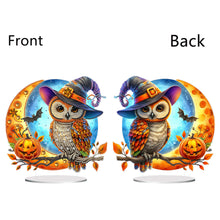 Load image into Gallery viewer, Special Shape Pumpkin Owl 5D DIY Diamond Painting Art Tabletop Decorations