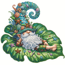 Load image into Gallery viewer, Diamond Painting - Partial Special Shaped - Leafy gnome (30*30CM)