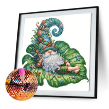 Load image into Gallery viewer, Diamond Painting - Partial Special Shaped - Leafy gnome (30*30CM)