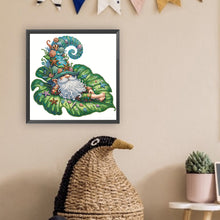 Load image into Gallery viewer, Diamond Painting - Partial Special Shaped - Leafy gnome (30*30CM)