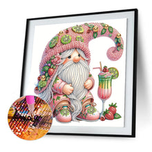 Load image into Gallery viewer, Diamond Painting - Partial Special Shaped - Fruit drink gnome (30*30CM)