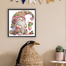 Load image into Gallery viewer, Diamond Painting - Partial Special Shaped - Fruit drink gnome (30*30CM)