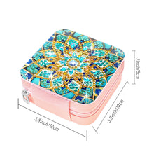 Load image into Gallery viewer, PU Special Shaped Mandala Diamond Painting DIY Jewellery Box for Rings Bracelets