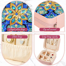 Load image into Gallery viewer, PU Special Shaped Mandala Diamond Painting DIY Jewellery Box for Rings Bracelets
