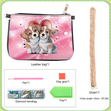 Load image into Gallery viewer, Special Shape Elephant 5D DIY Diamond Art Handbag Handmade Arts Craft Makeup Bag