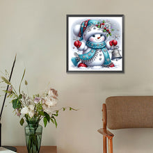 Load image into Gallery viewer, Diamond Painting - Full Round - Christmas snowman (30*30CM)