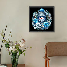 Load image into Gallery viewer, Diamond Painting - Full Round - Christmas snowman (30*30CM)