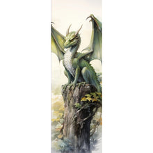 Load image into Gallery viewer, AB Diamond Painting - Full Round - Dragon on the tree (30*90CM)