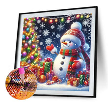 Load image into Gallery viewer, Diamond Painting - Full Round - Christmas snowman (40*40CM)
