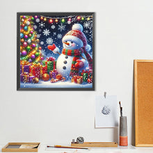 Load image into Gallery viewer, Diamond Painting - Full Round - Christmas snowman (40*40CM)