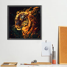 Load image into Gallery viewer, Diamond Painting - Full Round - Tiger (40*40CM)