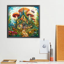 Load image into Gallery viewer, Diamond Painting - Full Round - Mushroom house (40*40CM)