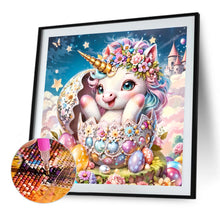Load image into Gallery viewer, Diamond Painting - Full Round - Castle unicorn (40*40CM)