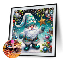 Load image into Gallery viewer, Diamond Painting - Full Round - Christmas star gnome (40*40CM)