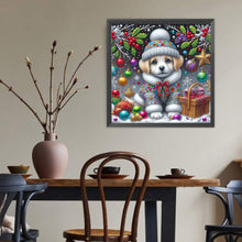 Load image into Gallery viewer, Diamond Painting - Full Round - Christmas dog (40*40CM)