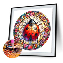 Load image into Gallery viewer, Diamond Painting - Full Round - Glass art ladybug (30*30CM)