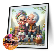 Load image into Gallery viewer, Diamond Painting - Full Square - Old couple (30*30CM)