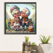 Load image into Gallery viewer, Diamond Painting - Full Square - Old couple (30*30CM)