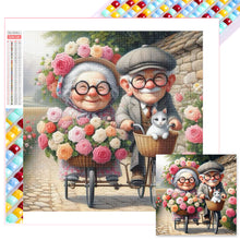 Load image into Gallery viewer, Diamond Painting - Full Square - Old couple (30*30CM)