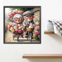 Load image into Gallery viewer, Diamond Painting - Full Square - Old couple (30*30CM)