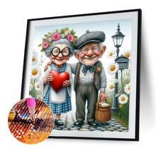 Load image into Gallery viewer, Diamond Painting - Full Square - Old couple (30*30CM)