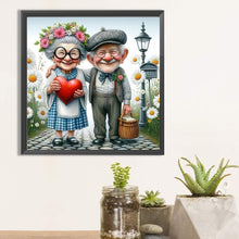 Load image into Gallery viewer, Diamond Painting - Full Square - Old couple (30*30CM)