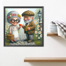 Load image into Gallery viewer, Diamond Painting - Full Square - Old couple (30*30CM)