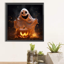 Load image into Gallery viewer, Diamond Painting - Full Square - Cute ghost (30*30CM)