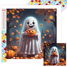 Load image into Gallery viewer, Diamond Painting - Full Square - Cute ghost (30*30CM)