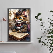 Load image into Gallery viewer, Diamond Painting - Full Round - Cheshire cat Alice (40*60CM)