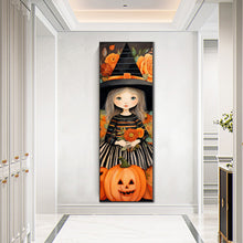 Load image into Gallery viewer, Diamond Painting - Full Round - Halloween witch skeleton (30*90CM)