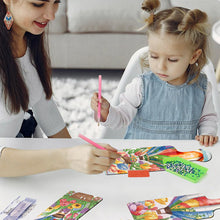 Load image into Gallery viewer, 4Pcs Hot Air Balloon Decorative Diamond Painting Serving Tray for Table Decor