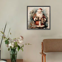 Load image into Gallery viewer, Diamond Painting - Full Round - Santa Claus (30*30CM)