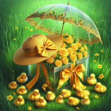 Load image into Gallery viewer, Diamond Painting - Full Round - Lawn Duck Gift (30*30CM)