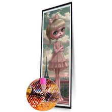 Load image into Gallery viewer, Diamond Painting - Full Round - Barbie Girl Eiffel Tower (30*90CM)