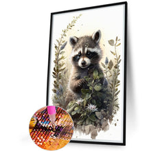 Load image into Gallery viewer, Diamond Painting - Full Round - Raccoon (40*60CM)