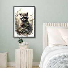 Load image into Gallery viewer, Diamond Painting - Full Round - Raccoon (40*60CM)