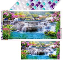 Load image into Gallery viewer, Diamond Painting - Full Round - Waterfall Landscape (50*100CM)