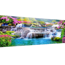 Load image into Gallery viewer, Diamond Painting - Full Round - Waterfall Landscape (50*100CM)