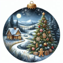 Load image into Gallery viewer, Diamond Painting - Full Round - Winter Christmas Tree House Eggs (30*30CM)