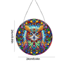 Load image into Gallery viewer, Acrylic Special Shaped Owl Cat 5D DIY Diamond Art Hanging Decorations Home Decor
